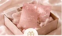 Pink spiritual gift box